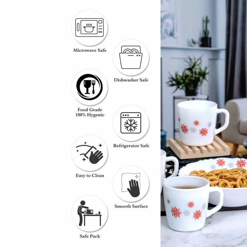 Cello Carsa Floral Tea & Snack Set - Five Piece Set media 3