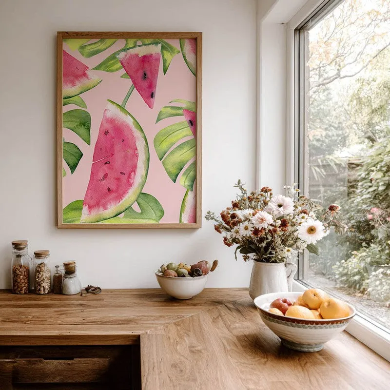 MelonBlast Archival Canvas Wall Art - Brown media 7
