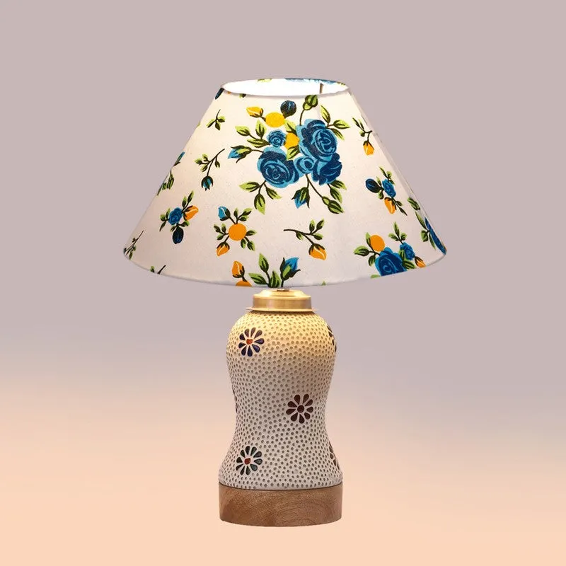 Espera Fleur Wooden Table Lamp - Multicolor media 6