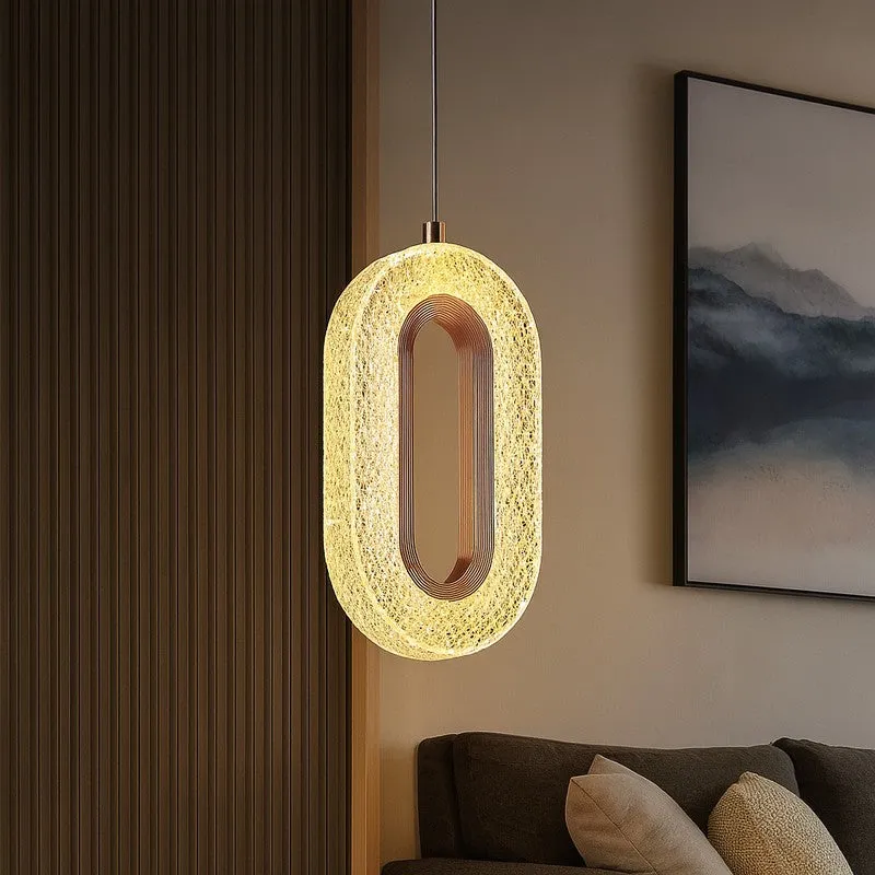 Luxe Loop Metal Ceiling Lamp media 4