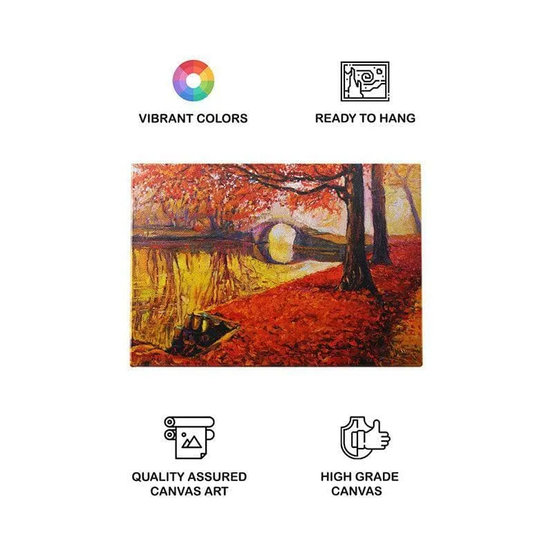 Autumn Beauty Wall Painting - Gallery Wrap media 4