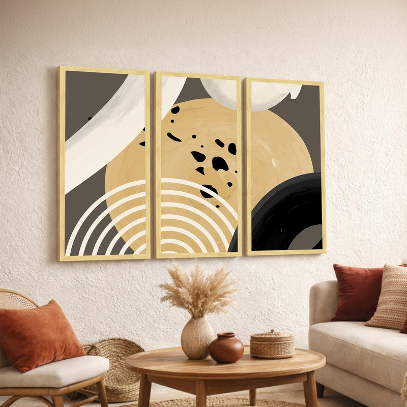 Arvexa Earthcurve Wall Art - Set Of Three