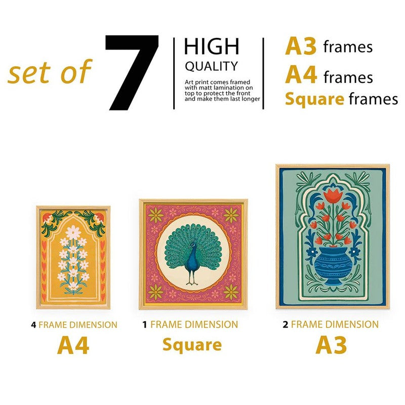 Mandira Wall Art - Set of Seven media 6