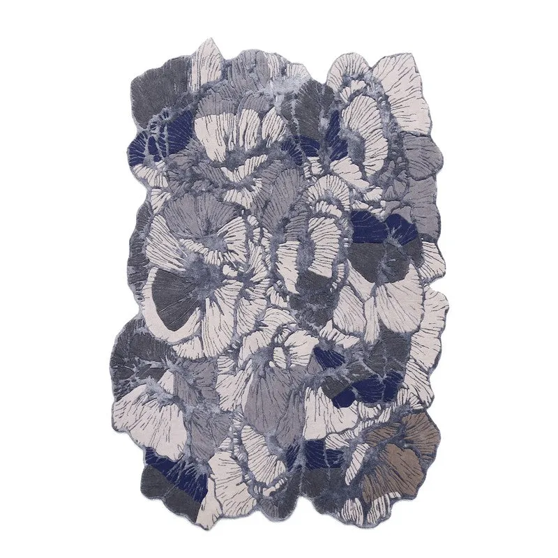 Kairo Cotton Carpet - Blue media 1