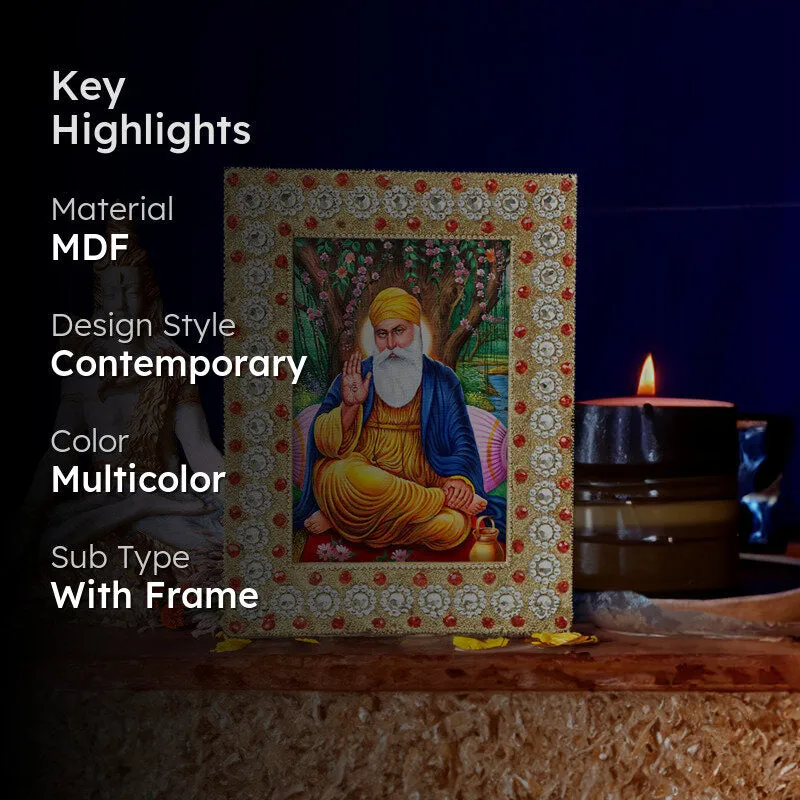Guru Nanak Dev Photo Frame - Rectangle media 2