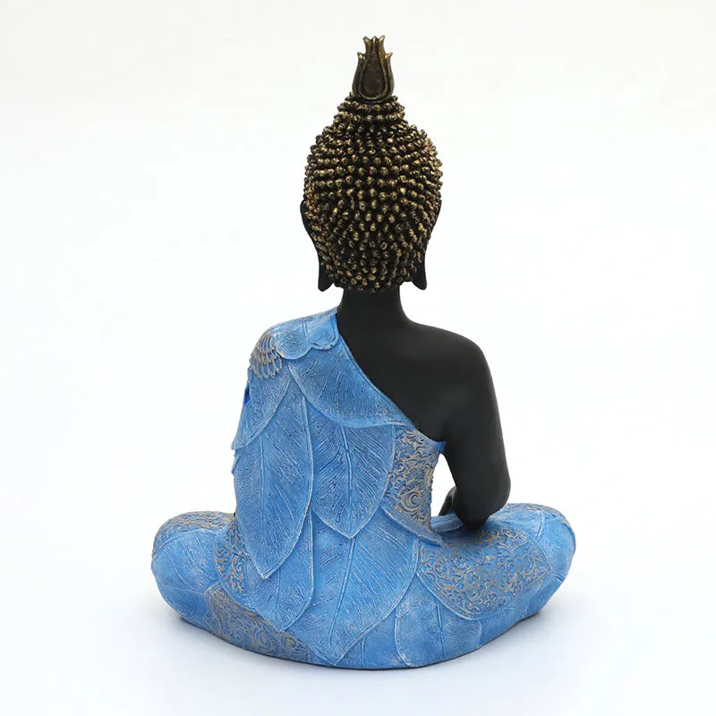 Thinking Buddha Idol - Blue media 5