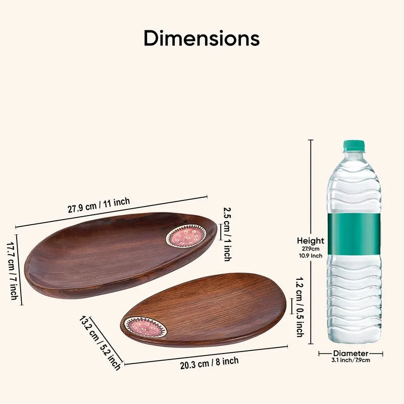 Kela Wooden Platter - Set of Two media 10