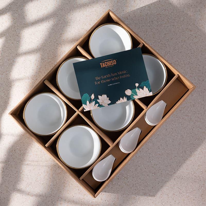 Lotus Bloom Serving Bowl Set - Twelve Piece Set image 6