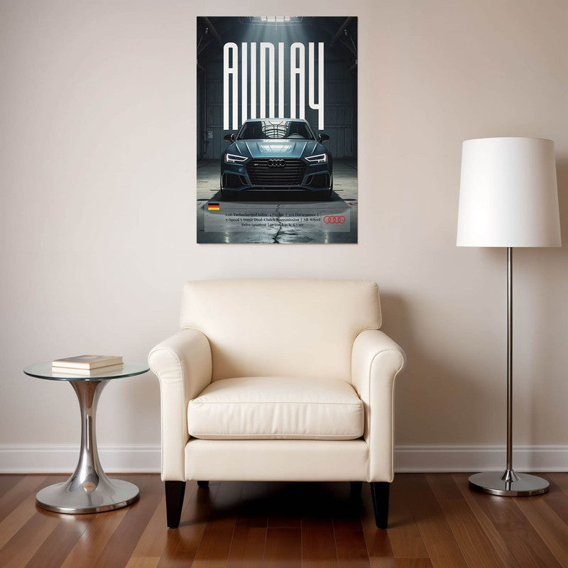 German Precision Wall Poster