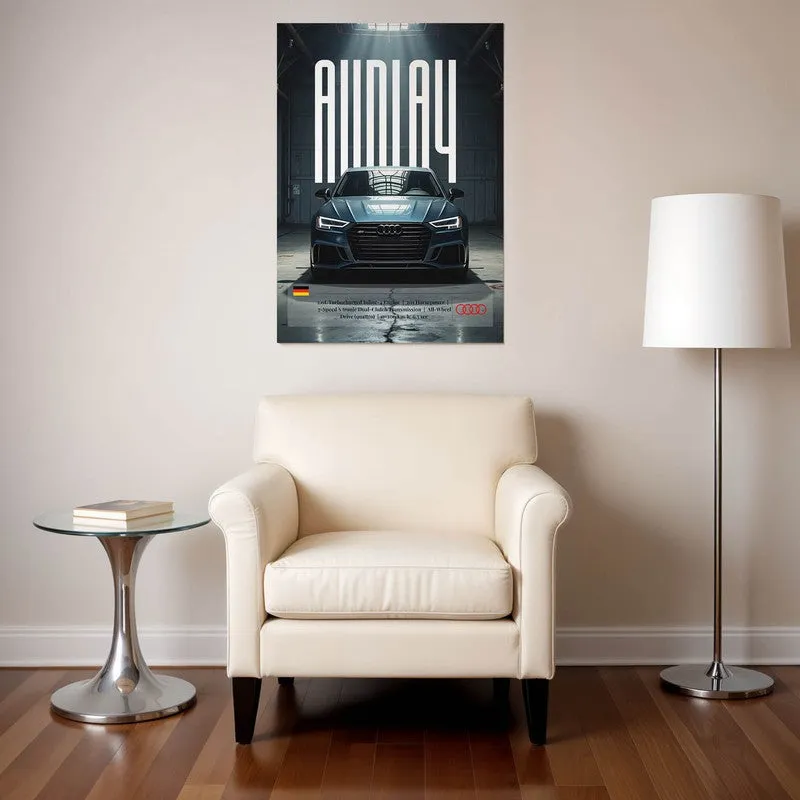 German Precision Wall Poster media 1