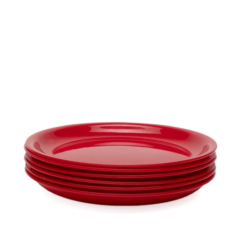 Mihaya Dinner Plate (Red) - Set Of Six media 3