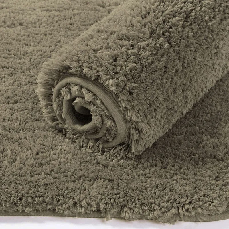 Nuo Luxe Micro Fiber Runner Rug - Taupe media 3
