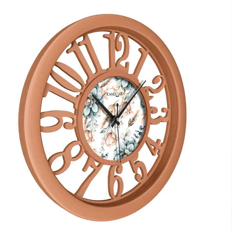 Midge Peach Wall Clock media 6
