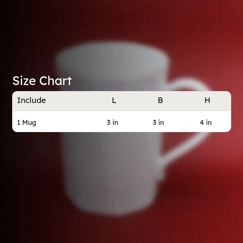 Esco Bone China Coffee Mug (300 mL) media 6