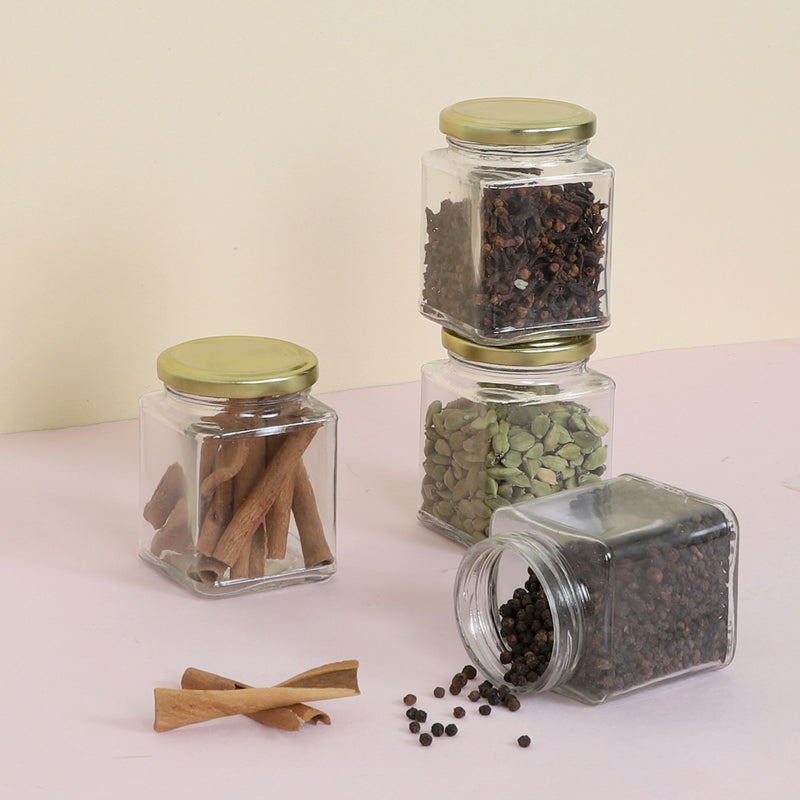 Marshall Airtight Storage Jar (200 mL Each) - Set Of Four