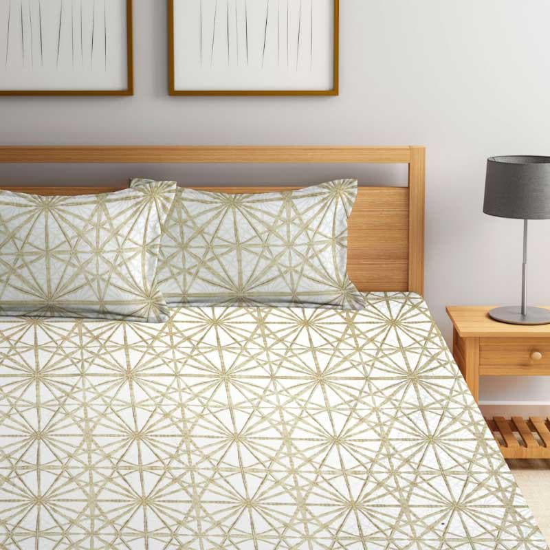 Demi Printed Microfiber Bedsheet - 130 GSM media 5
