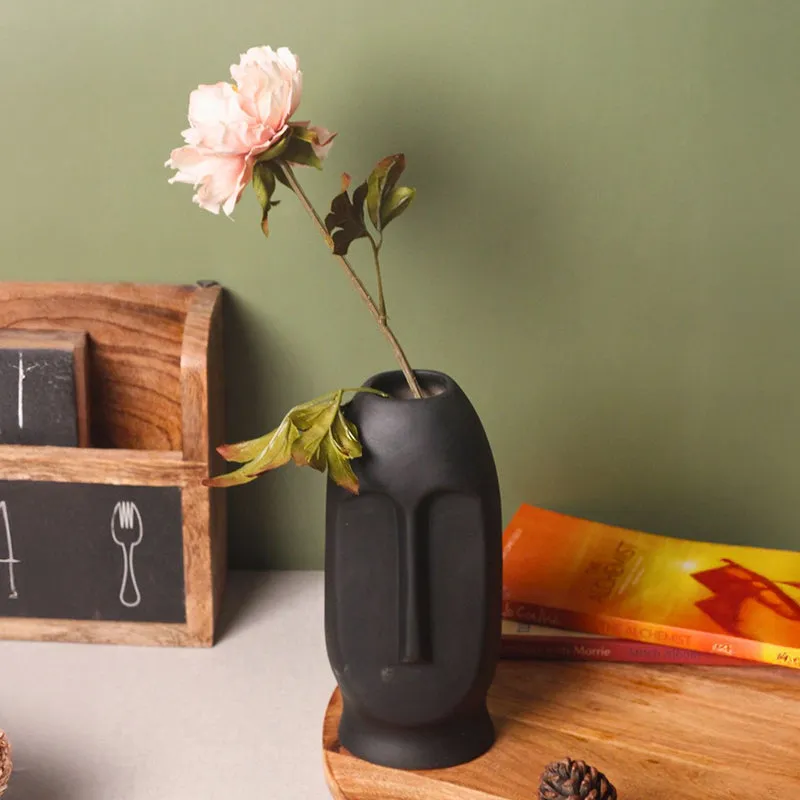 Demetrio Ceramic Vase - Black media 4