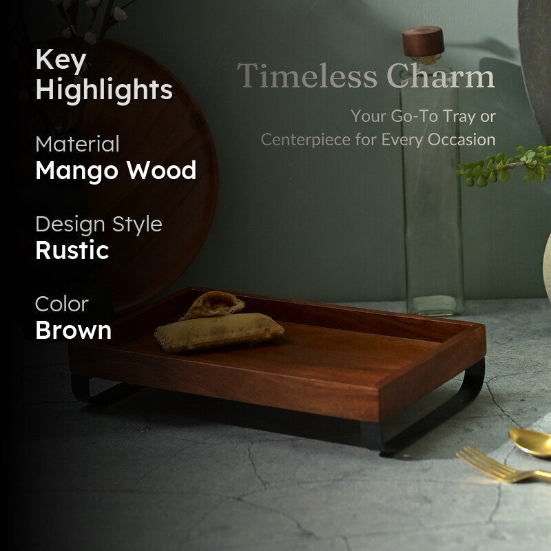 Dini Wooden Platter media 2