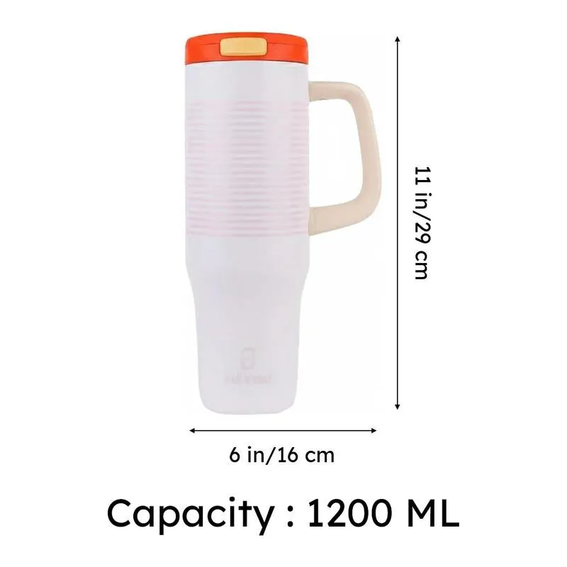 Pastel Drift Stainless Steel Tumbler - 1200 ML media 12