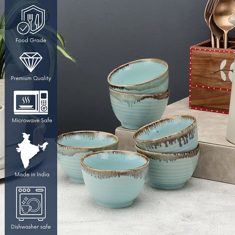 Casablanca Ceramic Snack Bowl (150 mL) - Set Of Six media 6