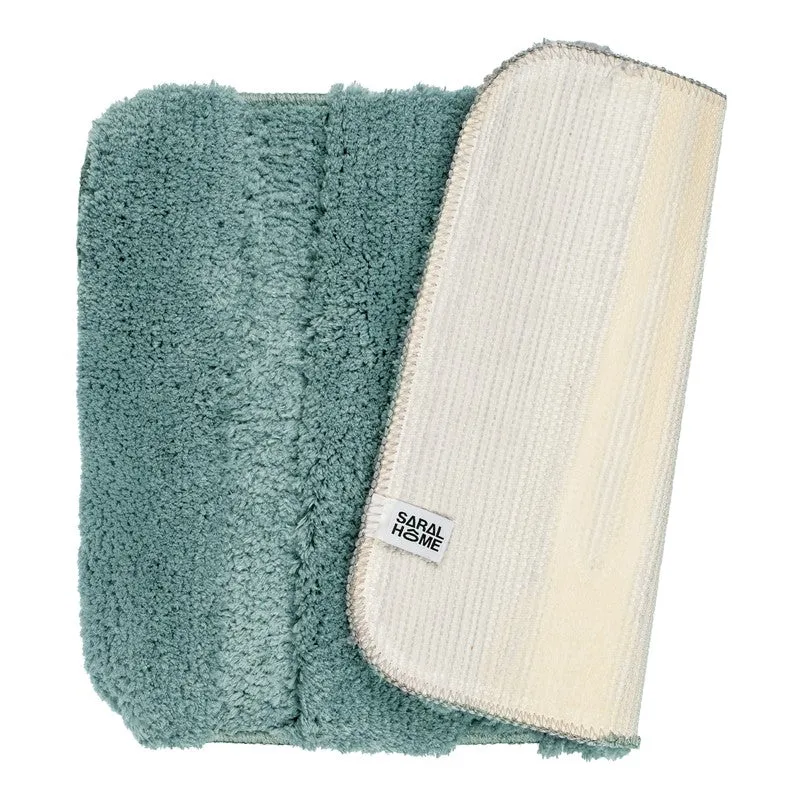 CozyMist Bathmat ( green ) - Set Of Two media 5