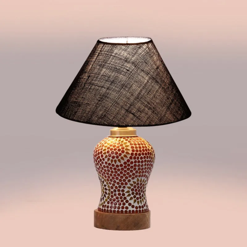 Baskira Wooden Table Lamp - Multicolor media 6