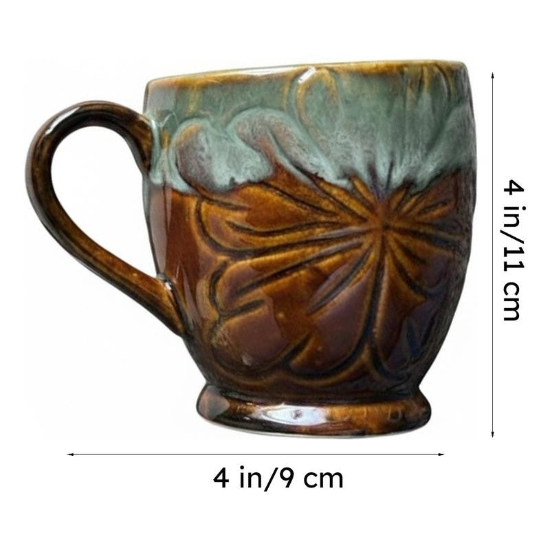Deni Ceramic Coffee Mug (300 mL Each) - Set of Two media 7