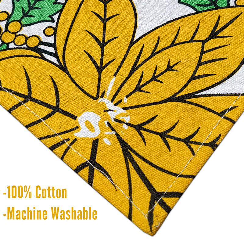 Acora Floral Placemat (Yellow) - Set of Four media 4