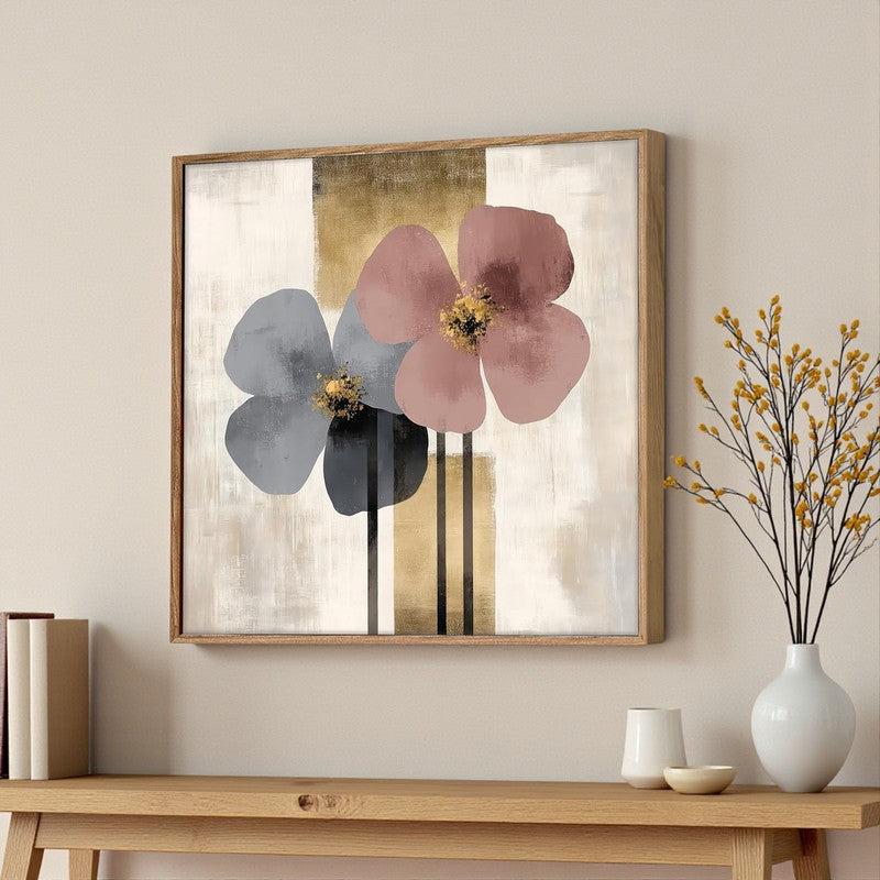 Petunia Pastels Wall Art With Frame media 4