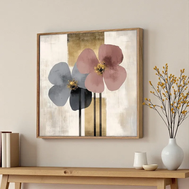 Petunia Pastels Wall Art With Frame media 4