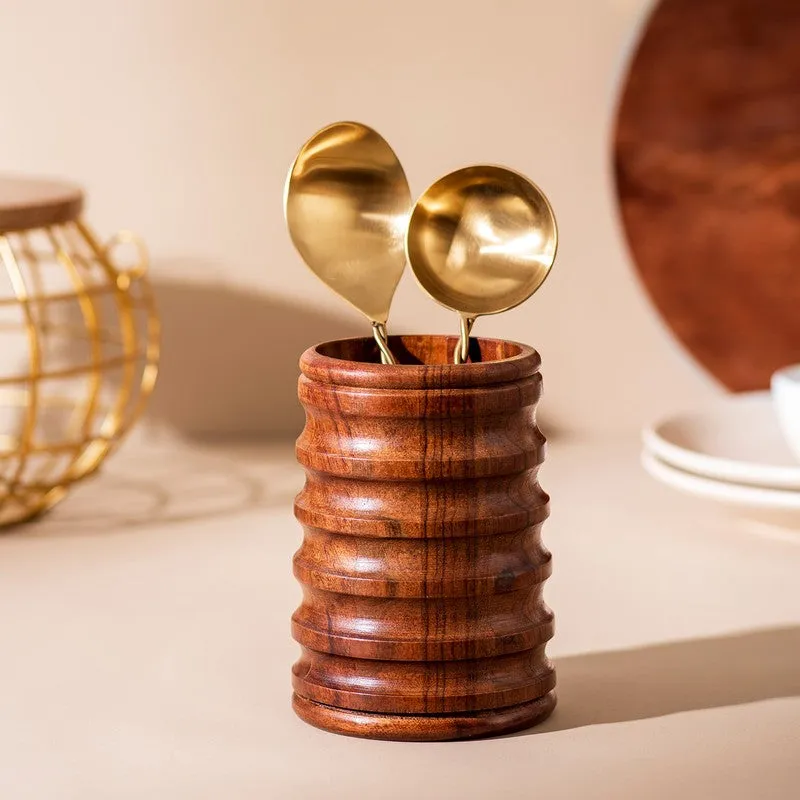 Craftia Wooden Cutlery Holder media 3