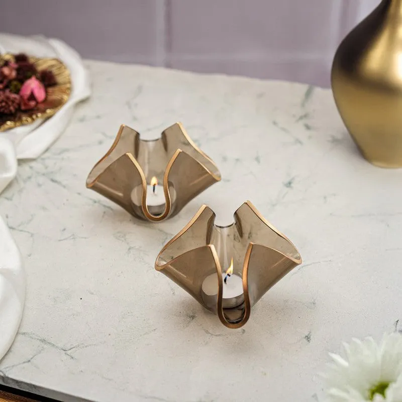 Thyros Candle Holder - Set Of Two media 3