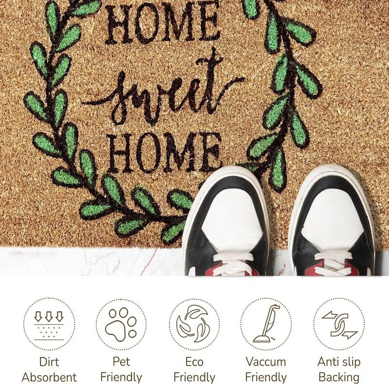 Home Bless Coir Door Mats - Brown media 9