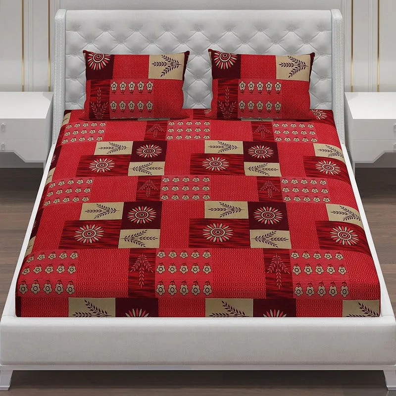 Monte Carlo Check Haven Bedsheet - 120 GSM media 4