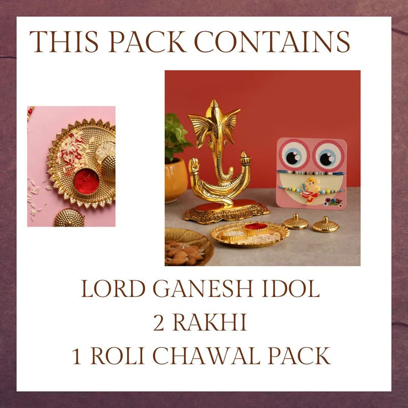 Bala Ganesha II Rakhi Hamper media 4