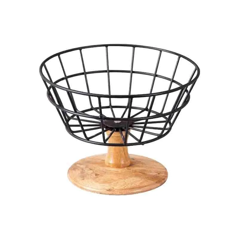 Nautica Basket With Wooden Stand media 3
