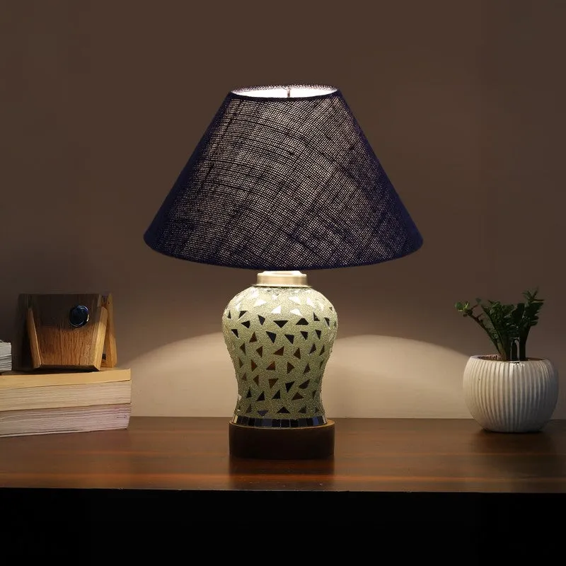 Elara Wooden Table Lamp - Multicolor media 1