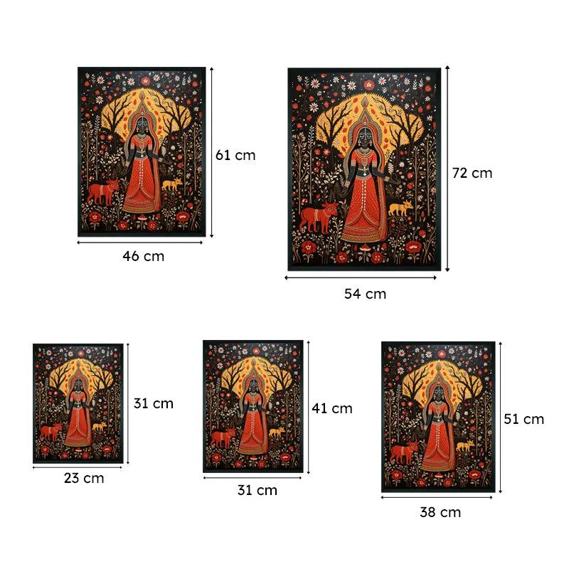 Divine Wild Glow Canvas Wall Art media 8