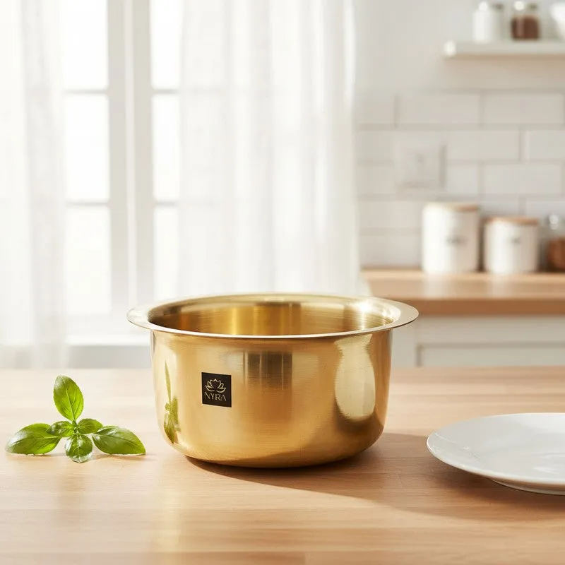 Bhagona Brass Pateela - 2600 mL media 1