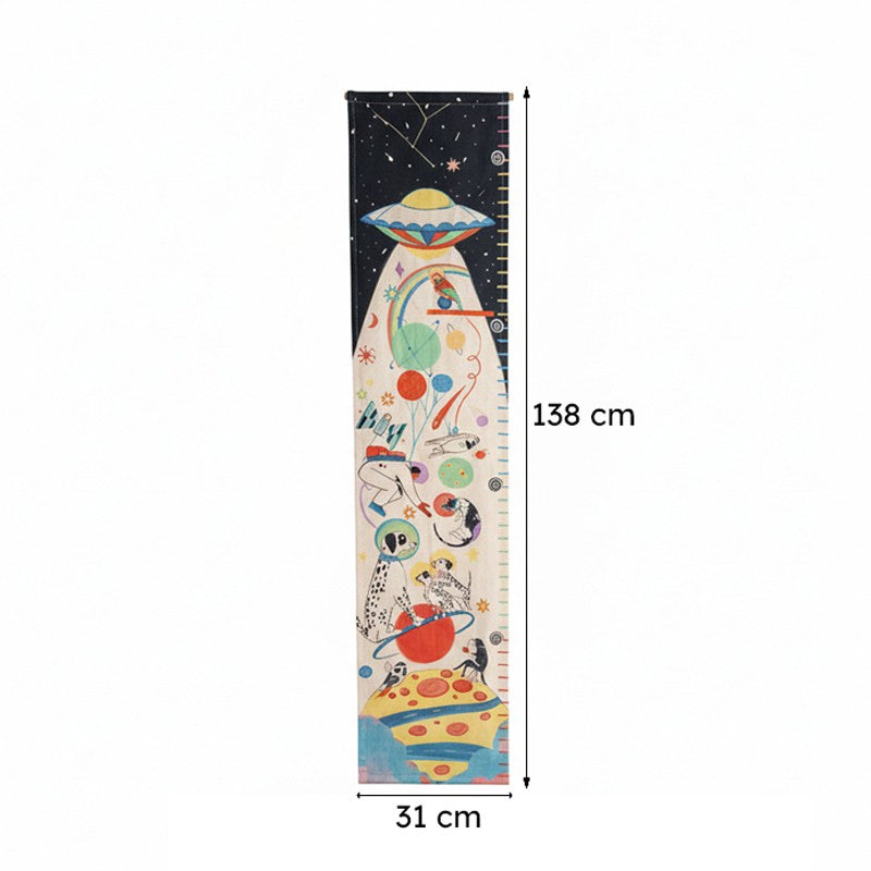 Space Pup Handpainted Height Chart media 5