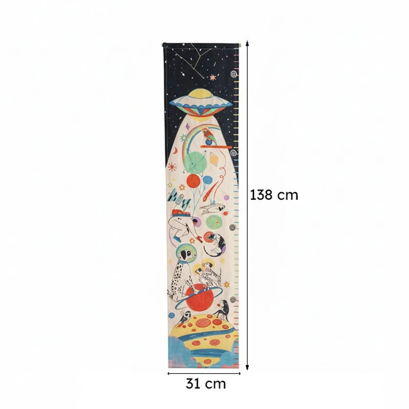 Space Pup Handpainted Height Chart media 5