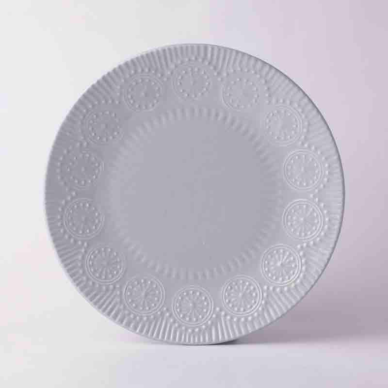 Crown Dinner Plate - Grey - Set Of Two media 6