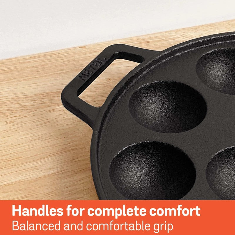 Meyer Round Cast Iron Paniyaram Pan media 7