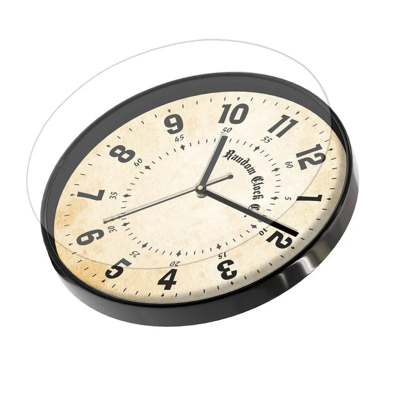 Antiqua Premium Silent Sweep Wall Clock - Beige media 5