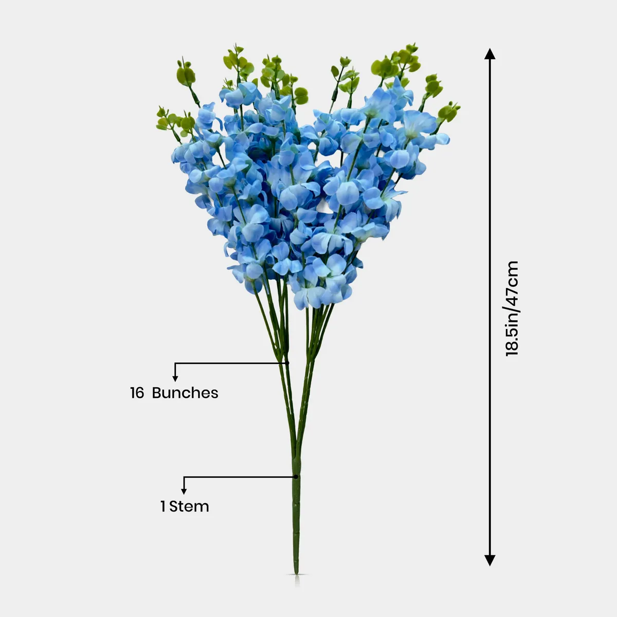 Botanical Cherry Blossom Artificial Flower - Set Of Two media 6