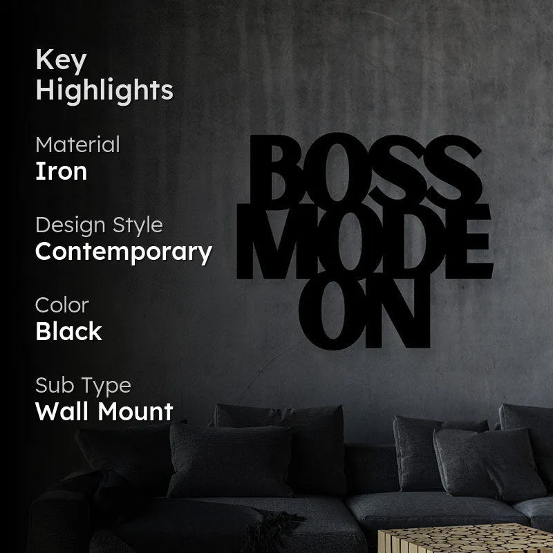 Boss Mode On Iron Wall Accent media 2