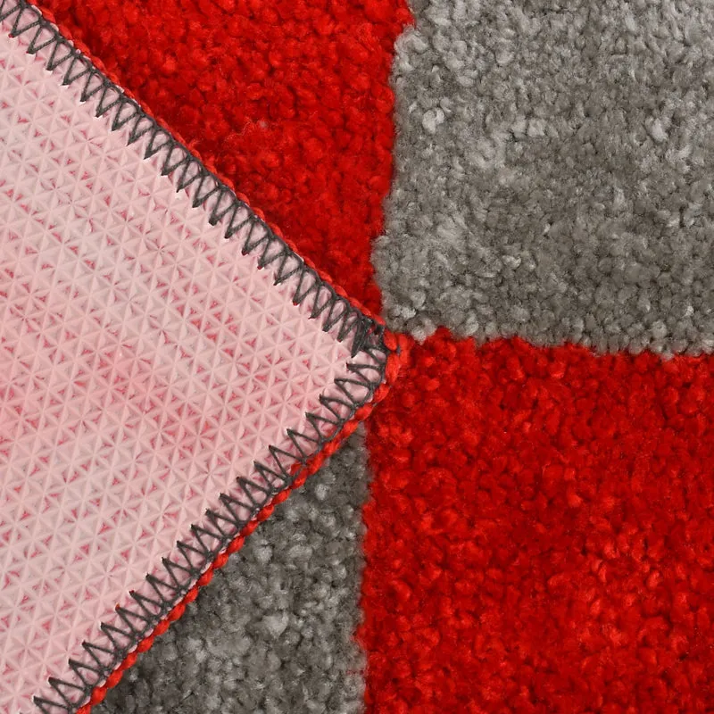 Zerix Cotton Bath Mat - Red media 5