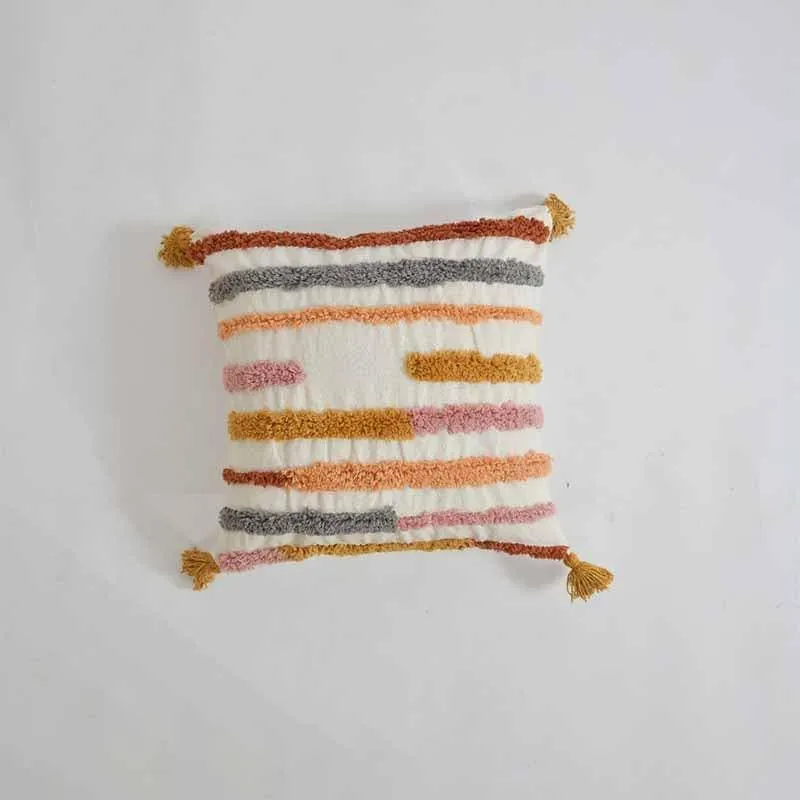 Boho Rainbow Cushion Cover media 2