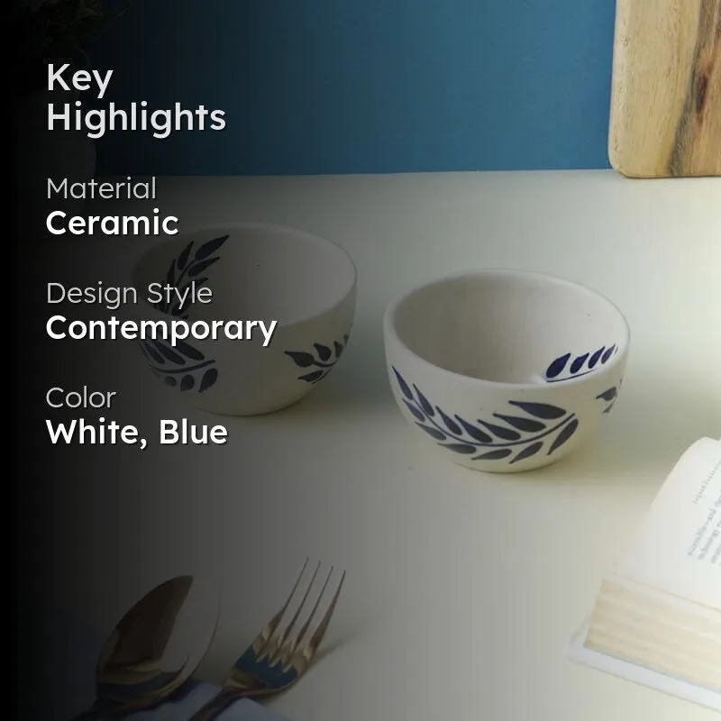 Chinni Ceramic Bowl - Set Of Two media 2