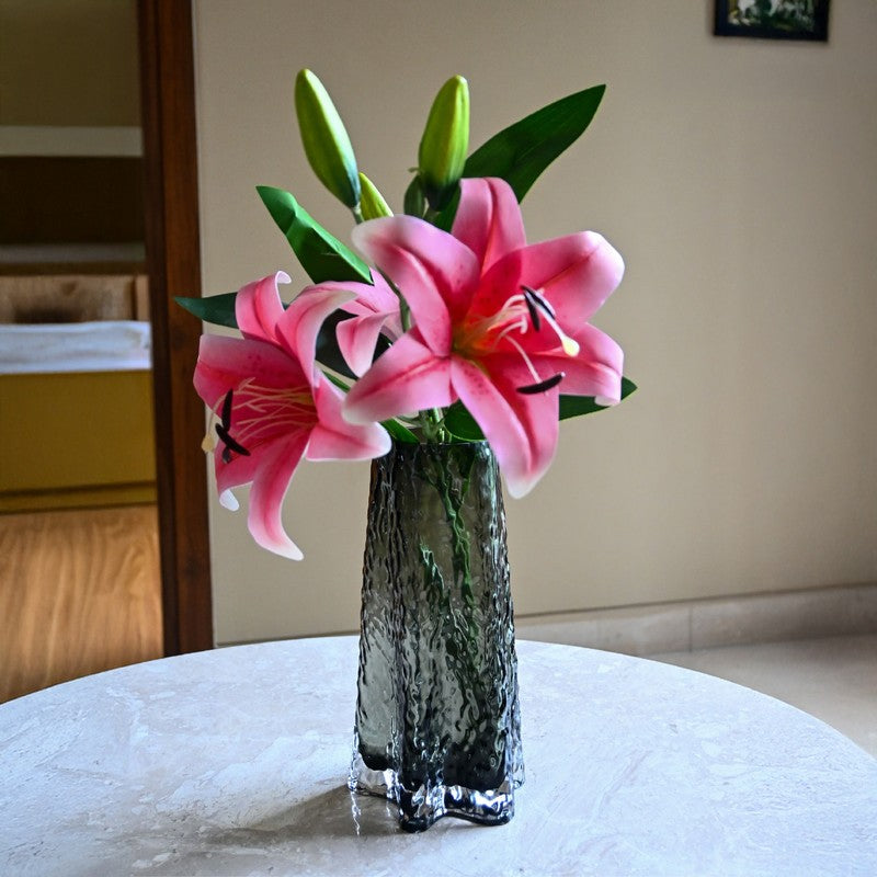 Opulence Designer Vase - Black media 3